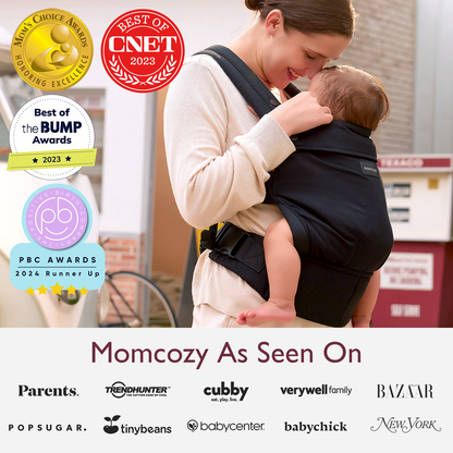 MomCozy | Babytrage von Neugeborenem bis Kleinkind